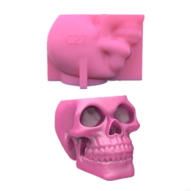 91AF 3D Skull Flowerpot Epoxy  - Echeveria Succulent recension och pris