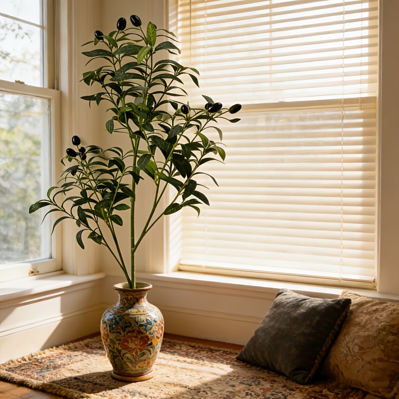 28cm-120cm Artificial Olive Tr - Ficus Lyrata Tree recension och pris