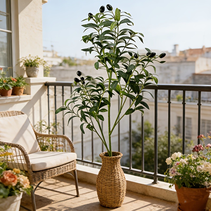 28cm-120cm Artificial Olive Tr - Ficus Lyrata Tree recension och pris