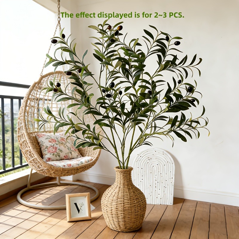 28cm-120cm Artificial Olive Tr - Ficus Lyrata Tree recension och pris